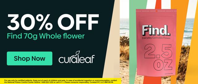 Cannabis Promo, Cannabis Sales, Cannabis Discounts, Cannabis on Sale, 30% Off All Find 70g Whole Flower!