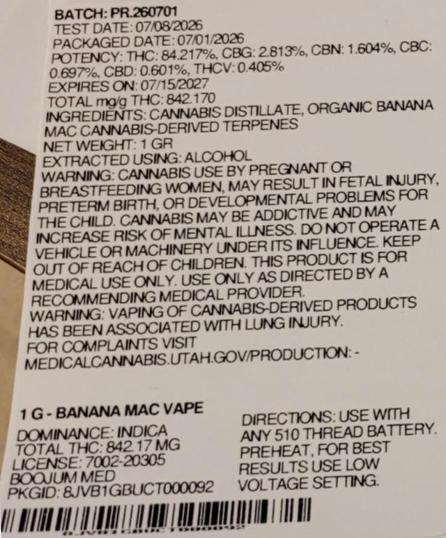 Banana Mac Boojum Banana Mac Boojum