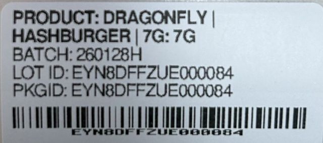 Hashburger Dragonfly Hashburger Dragonfly