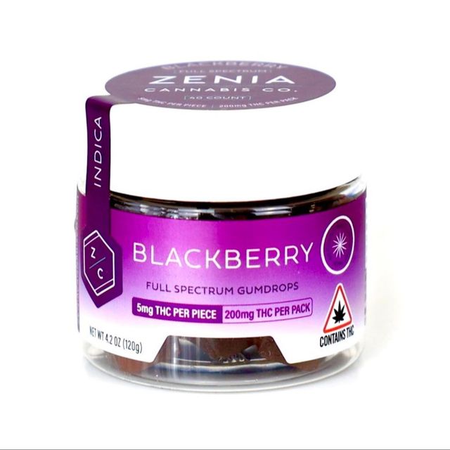 Blackberry, Grape, Blue Raspberry Zenia Cannabis Co.