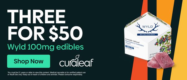 Cannabis Promo, Cannabis Sales, Cannabis Discounts, Cannabis on Sale, Wyld 100mg 10pks 3 for $50!