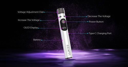 LUX 2.0 Plus 650mAh Yocan