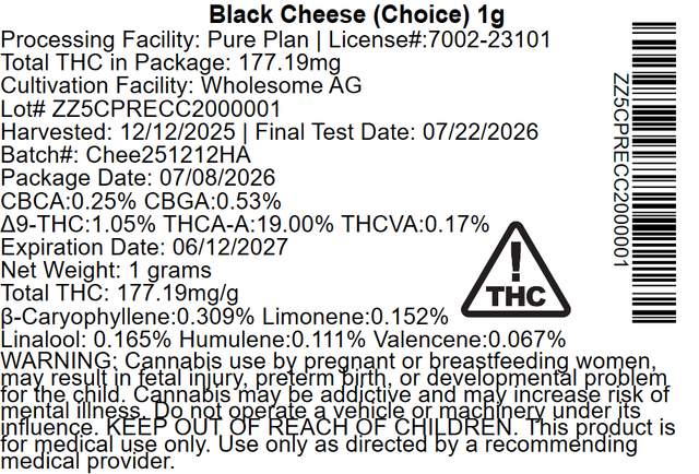 Black Cheese Pure Plan Black Cheese Pure Plan