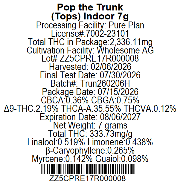 Pop the Trunk Pure Plan Pop the Trunk Pure Plan