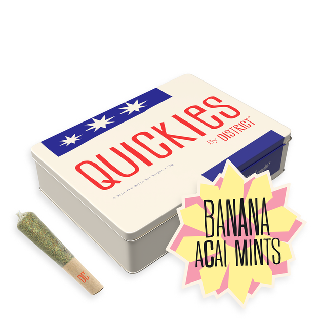 Banana Acai Mints District Cannabis