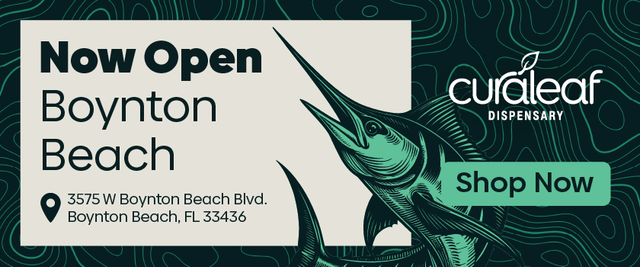 Cannabis Promo, Cannabis Sales, Cannabis Discounts, Cannabis on Sale, Now Open: Boynton Beach