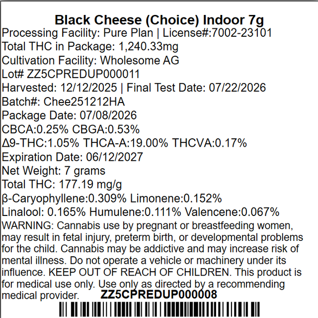 Black Cheese Pure Plan Black Cheese Pure Plan