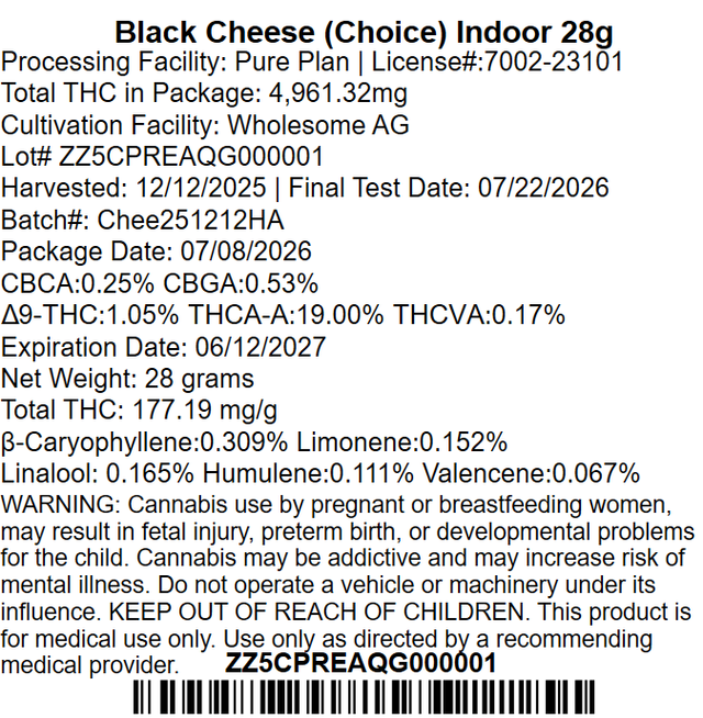 Black Cheese Pure Plan Black Cheese Pure Plan