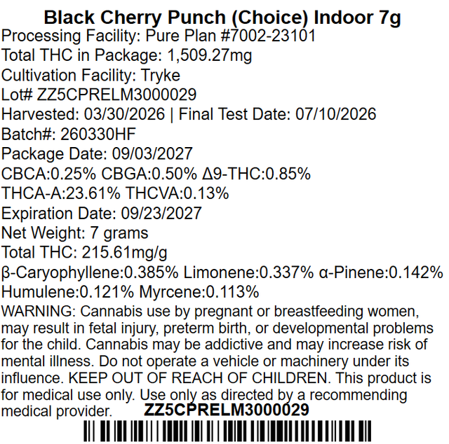 Black Cherry Punch Pure Plan Black Cherry Punch Pure Plan