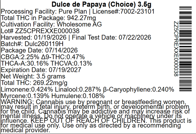 Dulce De Papaya Pure Plan Dulce De Papaya Pure Plan