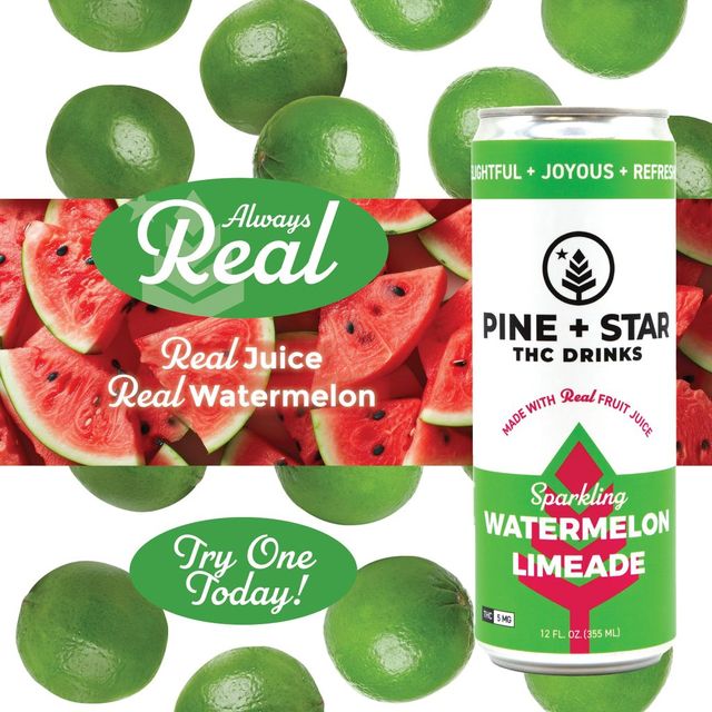 Watermelon Limeade Pine + Star