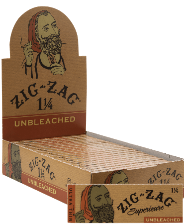 Unbleached Zig Zag