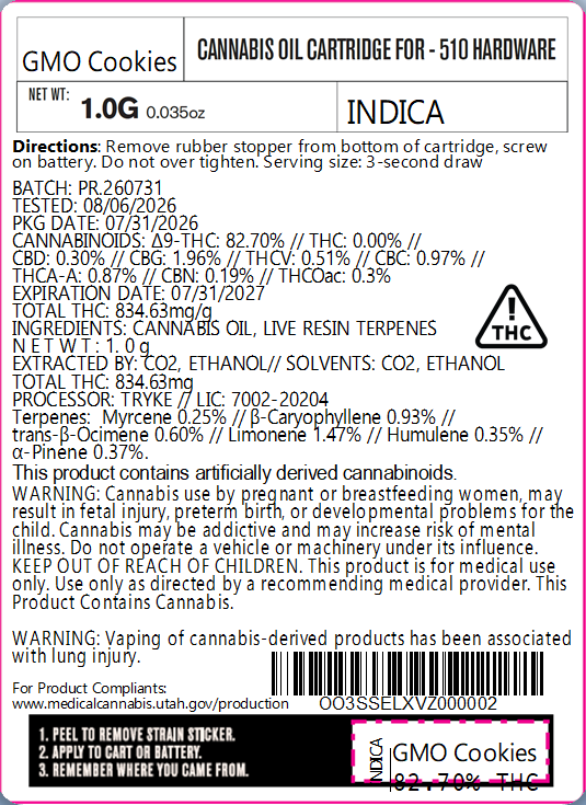 GMO Cookies Select GMO Cookies Select