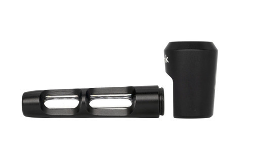 Aluminum & Glass Spoon Pipe