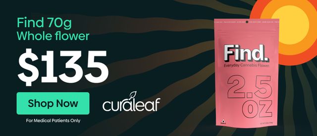 Cannabis Promo, Cannabis Sales, Cannabis Discounts, Cannabis on Sale, $135 Find 70g Whole Flower!