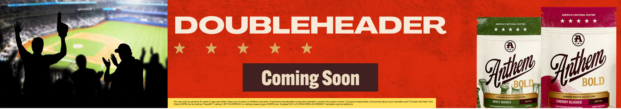 Cannabis Promo, Cannabis Sales, Cannabis Discounts, Cannabis on Sale, Anthem - Double Header
