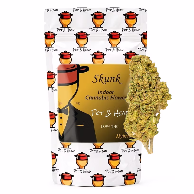 Skunk Pot & Head