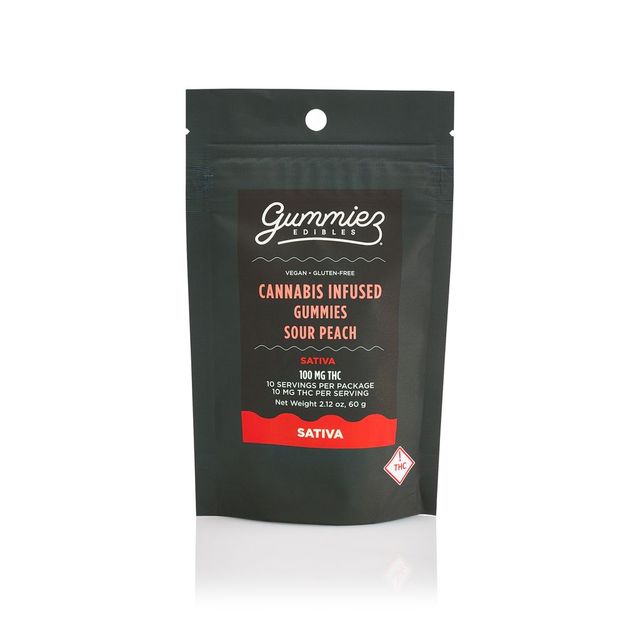 Sour Peach Gummies