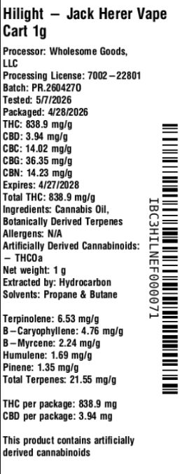 Jack Herer Hilight Jack Herer Hilight