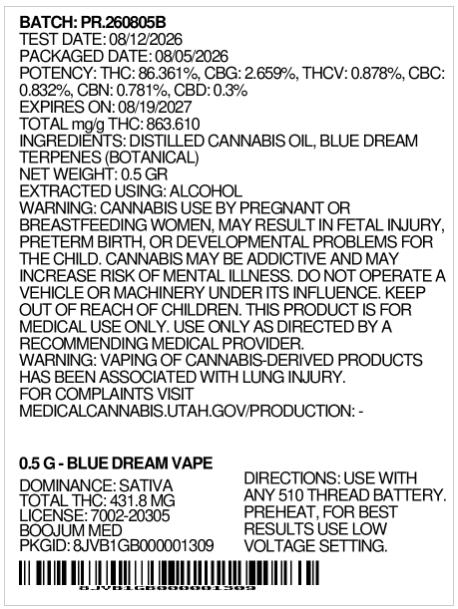Blue Dream Boojum Blue Dream Boojum