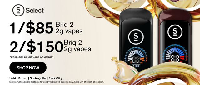 vape flavor discounts Cannabis Deals | ONLY $85 SELECT Legacy/Flavors BRIQ 2 2g All-In-One Vapes! | Curaleaf Lehi, UT Menthol/Mint Flavours FLAVORS:FROZEN STRAWBERRY GRAPEFRUIT lost mary mountain berry