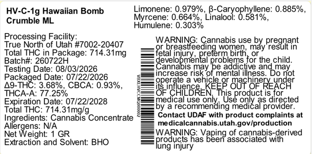 Hawaiian Bomb Hi Variety Hawaiian Bomb Hi Variety