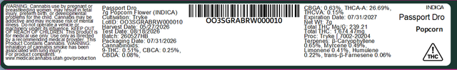 Passport Dro Grassroots Passport Dro Grassroots
