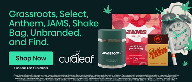 Cannabis Promo, Cannabis Sales, Cannabis Discounts, Cannabis on Sale, Anthem, Find, GR, Jams, Shake Bag & Select On Special!