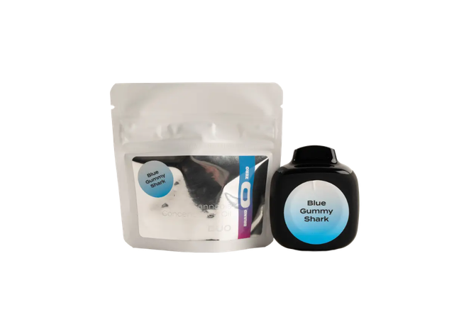 Blue Gummy Shark Brand Zero