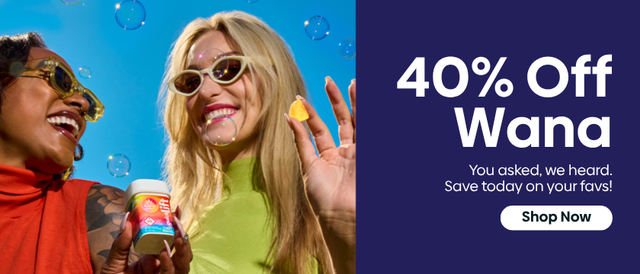 Cannabis Promo, Cannabis Sales, Descuentos en cannabis, Cannabis on Sale, Wana Comestibles: 40% DESCUENTO