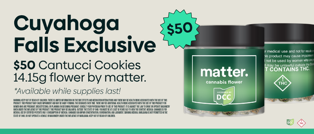 Cannabis Promo, Cannabis Sales, Cannabis Discounts, Cannabis on Sale, matter. 14.15g Cantucci Cookies Whole Flower | $50