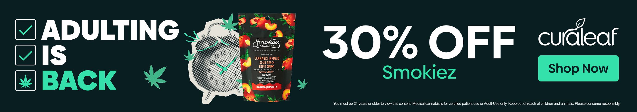 Cannabis Promo, Cannabis Sales, Cannabis Discounts, Cannabis on Sale, 30% Off Smokiez!