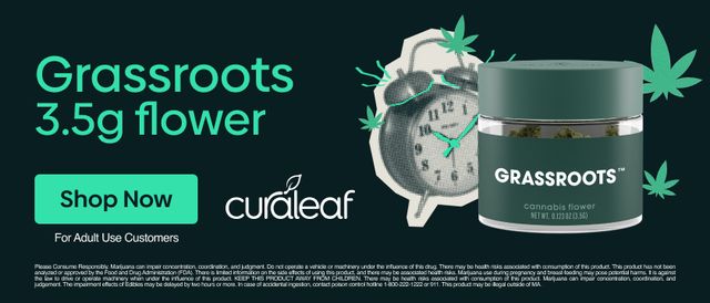 Cannabis Promo, Cannabis Sales, Cannabis Discounts, Cannabis on Sale, $20 Grassroots 3.5g Flower!