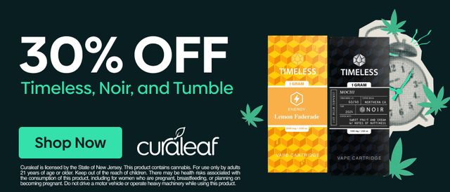 Cannabis Promo, Cannabis Sales, Cannabis Discounts, Cannabis on Sale, 30% Off Timeless, Noir & Tumble!