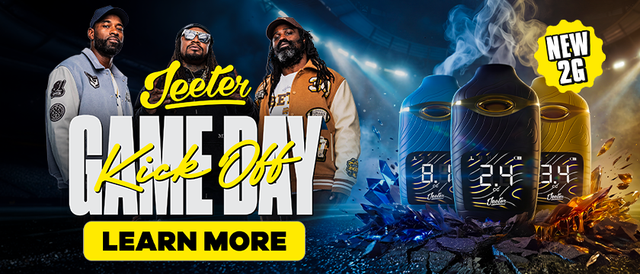 Cannabis Promo, Cannabis Sales, Cannabis Discounts, Cannabis on Sale, 50% OFF ALL JEETER Products!