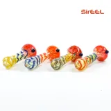 Squiggly Solid Color Pastel Bowl