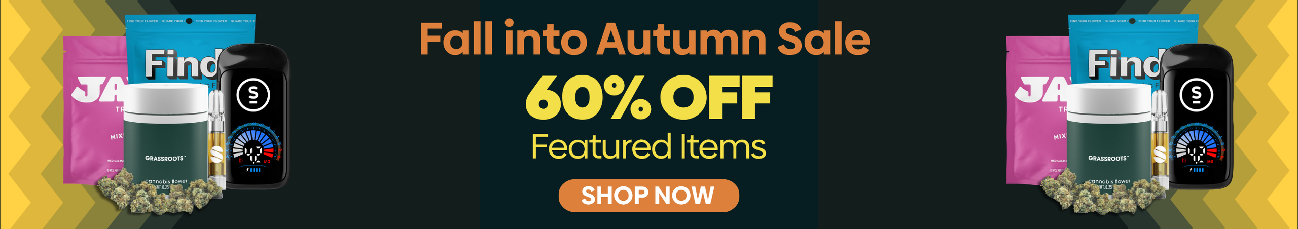 Cannabis Promo, Cannabis Sales, Descuentos en cannabis, Cannabis on Sale, ¡60% de descuento en Grassroots, Find, Anthem, Jams y Select destacados!