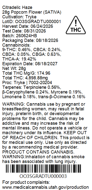 Citradelic Haze Grassroots Citradelic Haze Grassroots