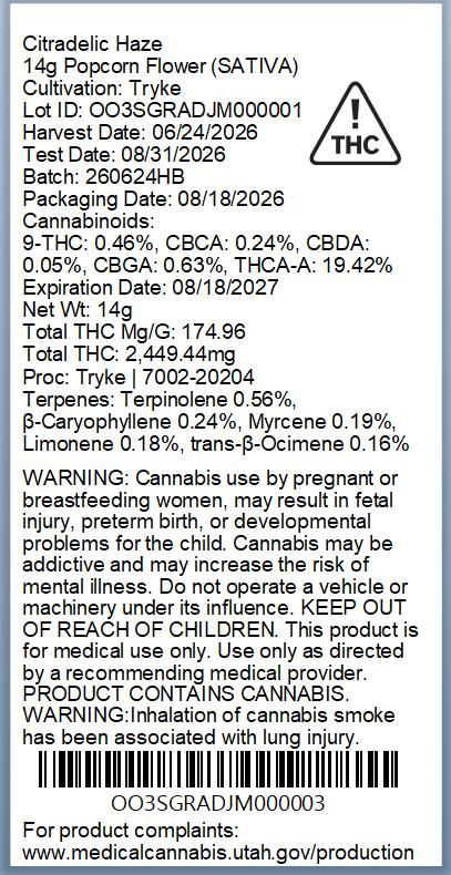 Citradelic Haze Grassroots Citradelic Haze Grassroots
