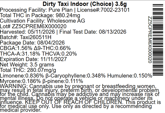 Dirty Taxi Pure Plan Dirty Taxi Pure Plan
