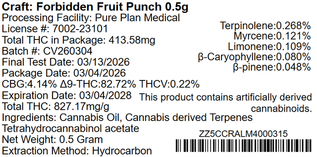 Forbidden Fruit Punch Pure Plan Forbidden Fruit Punch Pure Plan