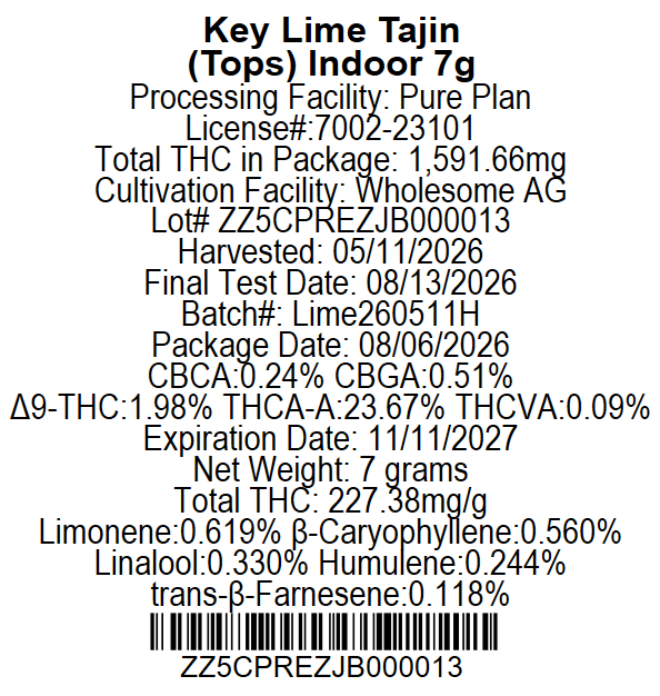 Key Lime Tajin Pure Plan Key Lime Tajin Pure Plan