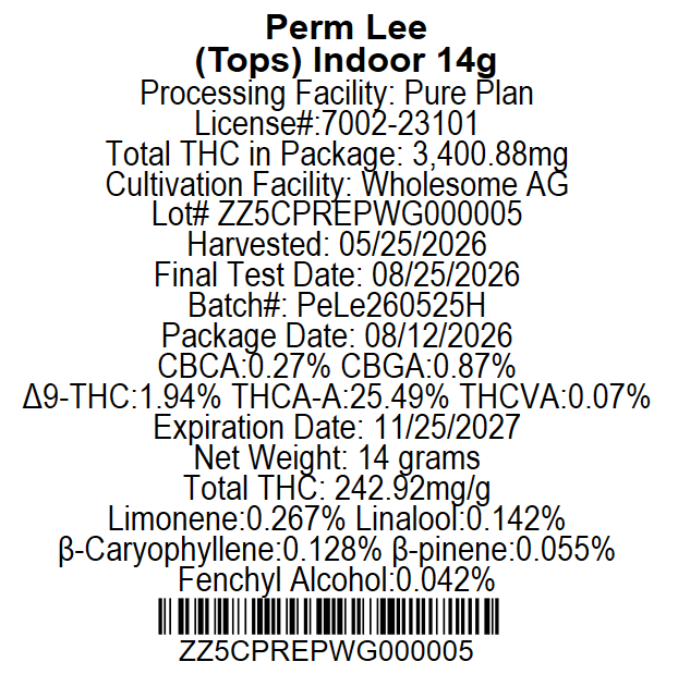 Perm Lee Pure Plan Perm Lee Pure Plan
