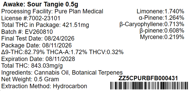 Sour Tangie Pure Plan Sour Tangie Pure Plan