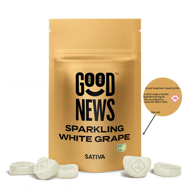 Sparkling White Grape Good News