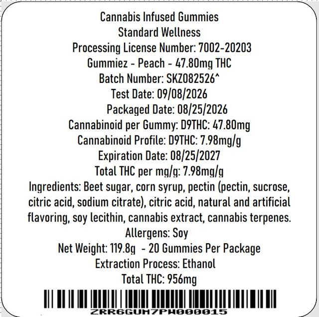 Peach Gummiez Peach Gummiez
