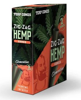Terpene Infused Hemp Cones Zig Zag
