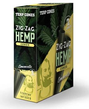 Terpene Infused Hemp Cones Zig Zag