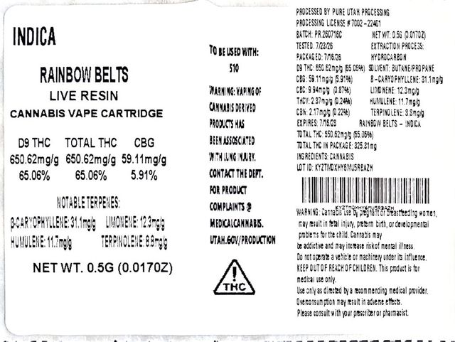Rainbow Belts Moxie Rainbow Belts Moxie
