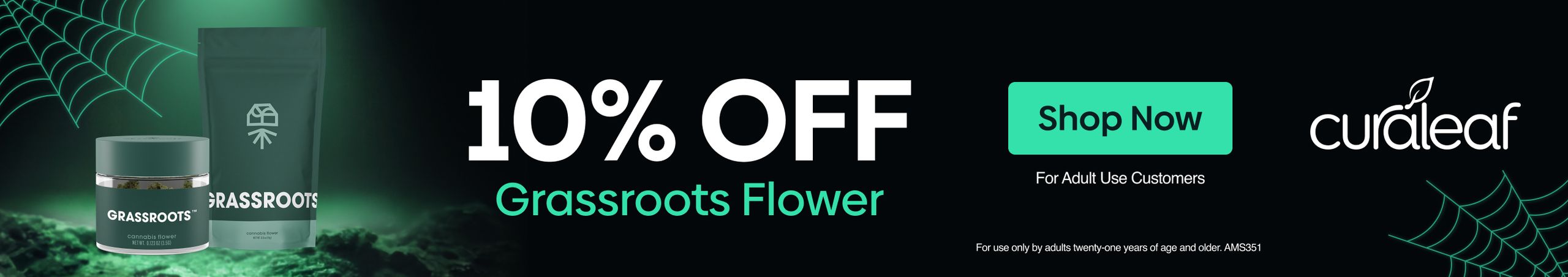 Cannabis Promo, Cannabis Sales, Cannabis Discounts, Cannabis on Sale, 10% Off All Grassroots Flower!